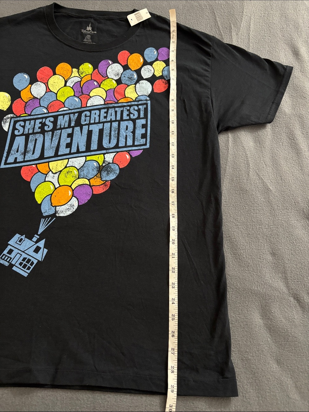 NWT Disney Parks Up She’s My Greatest Adventure Balloon Tee 2XL Pixar - Picture 4 of 6